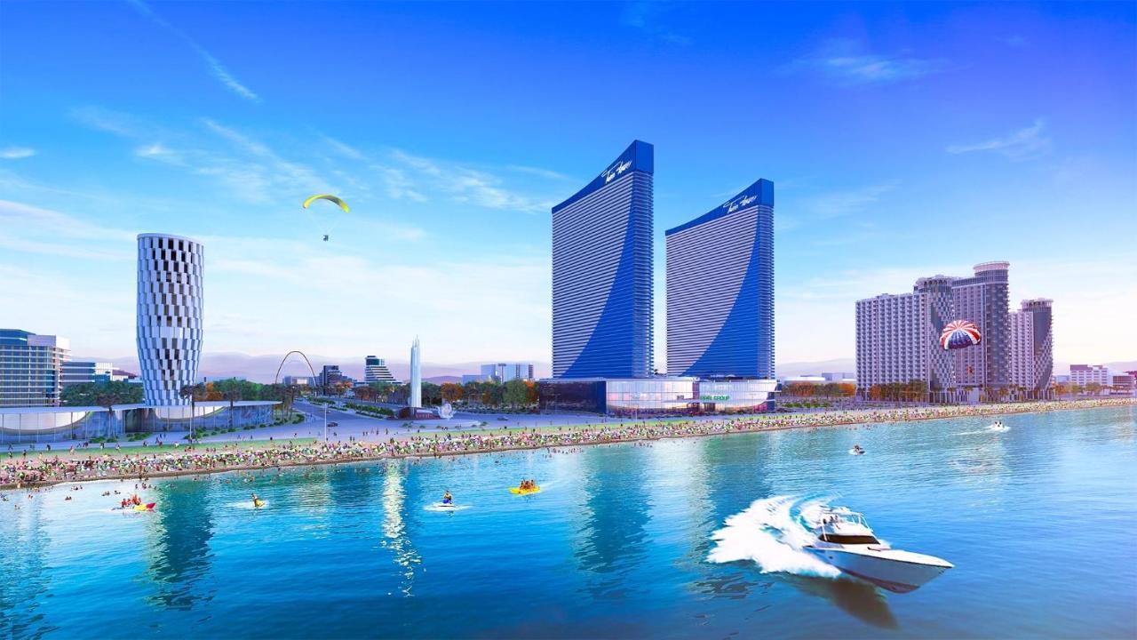 Orbi City Sea View Batumi Exteriör bild